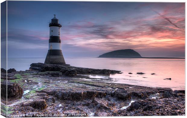 Penmon point Canvas Print by Rory Trappe