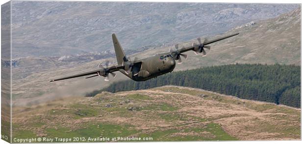 Hercules C130 J Canvas Print by Rory Trappe