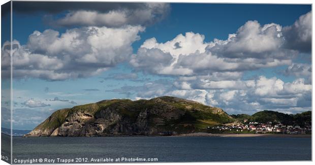 The little Orme Canvas Print by Rory Trappe
