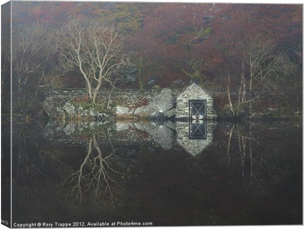 Boat house Canvas Print by Rory Trappe