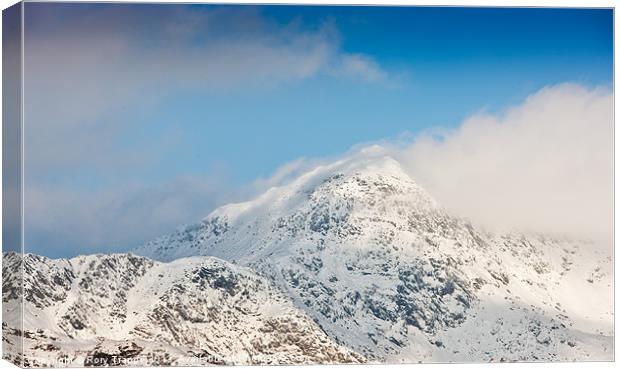 Mount Snowdon Canvas Print by Rory Trappe