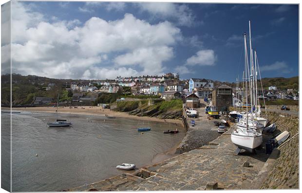 New Quay Canvas Print by Rory Trappe