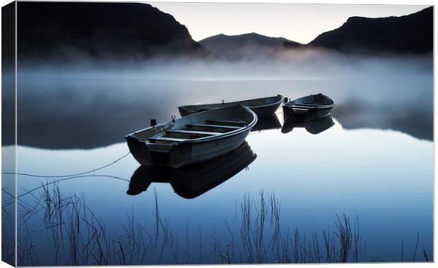  Llyn Nantlle Canvas Print by Rory Trappe