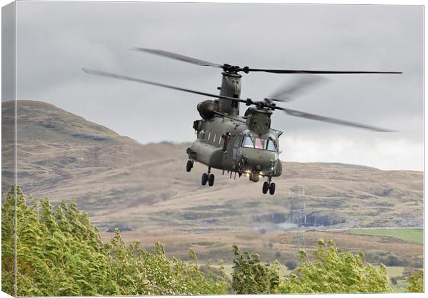 Boeing CH-47 Chinook  Canvas Print by Rory Trappe