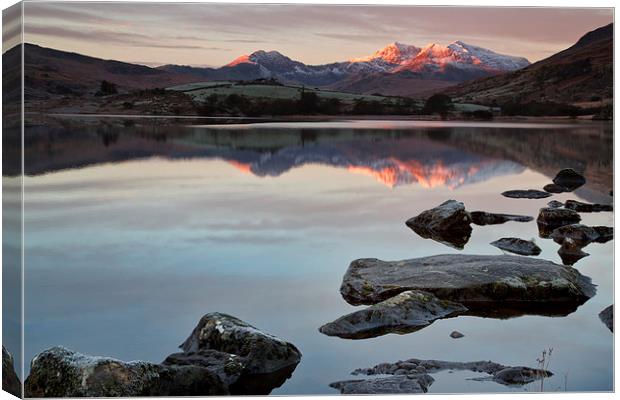  Snowdon sunrise Canvas Print by Rory Trappe