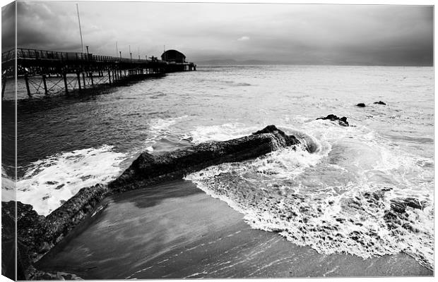  Mumbles pier Canvas Print by Rory Trappe