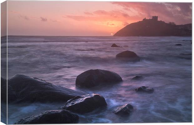  Criccieth castle Canvas Print by Rory Trappe