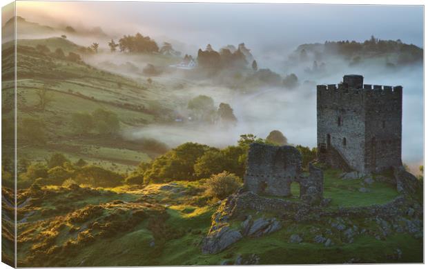 Inversion at Dolwyddelan Canvas Print by Rory Trappe
