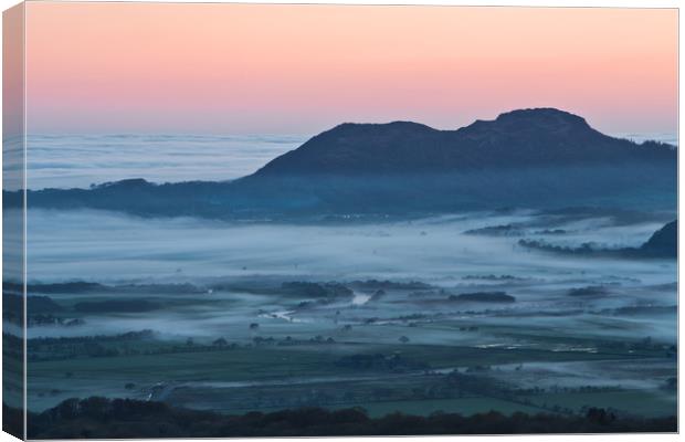 Moel y Gest Canvas Print by Rory Trappe