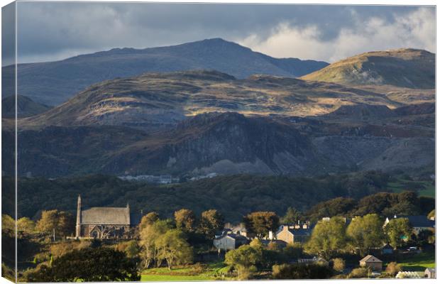 Llan Ffestiniog Canvas Print by Rory Trappe