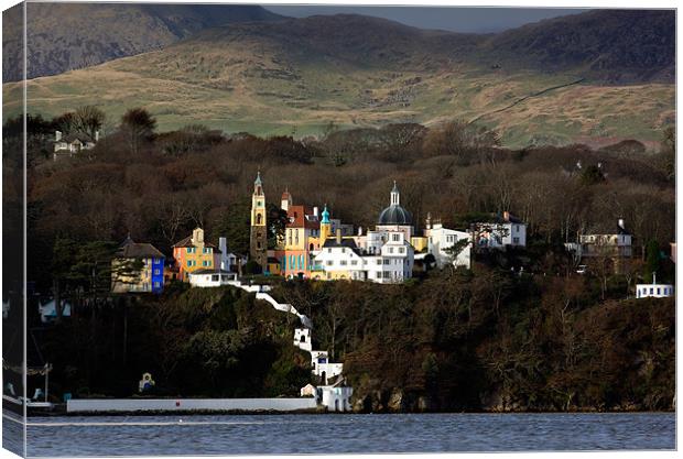 Portmeirion Canvas Print by Rory Trappe