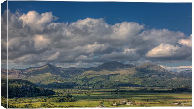 The Moelwyn range and Cnicht Canvas Print by Rory Trappe