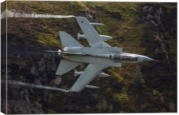 RAF Tornado Gr4 Low Level Canvas Print by Rory Trappe