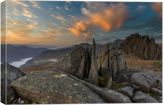 Castell y Gwynt Canvas Print by Rory Trappe