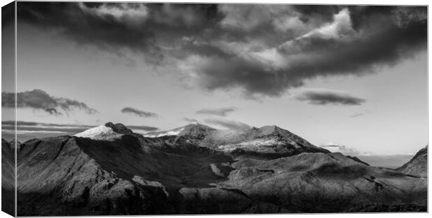 The Snowdon Mountain range Canvas Print by Rory Trappe