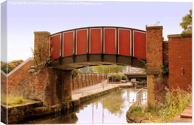 Bridge Number 88a  Canvas Print by Jacqui Kilcoyne