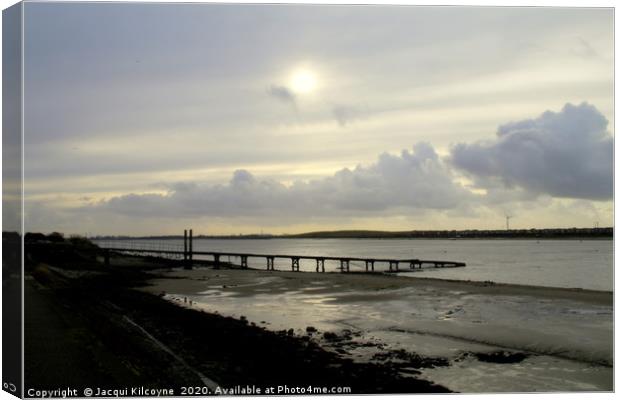 The Old Slipway Canvas Print by Jacqui Kilcoyne