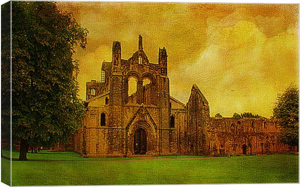 Kirkstall Abbey Canvas Print by Jacqui Kilcoyne