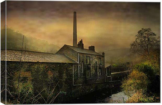The Old Mill Canvas Print by Irene Burdell