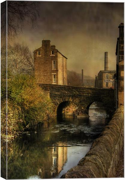 Old Mills Canvas Print by Irene Burdell