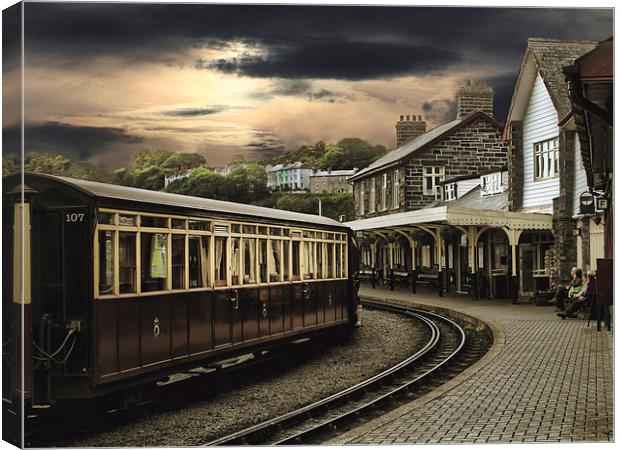 Ffestiniog Railway Canvas Print by Irene Burdell