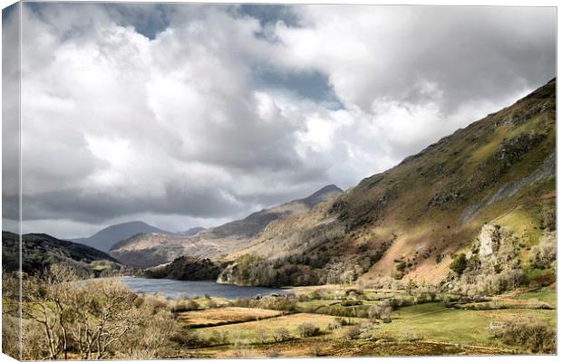 Snowdonia . Canvas Print by Irene Burdell