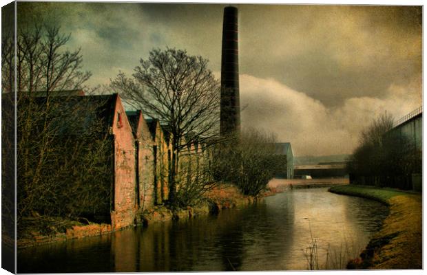 Old Mills Canvas Print by Irene Burdell