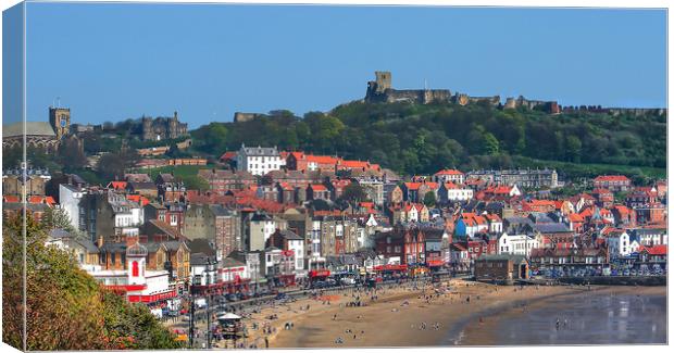 Scarborough Yorkshire UK Canvas Print by Irene Burdell