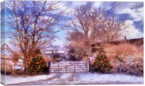 Christmas Time . Canvas Print by Irene Burdell