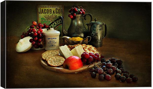 Mid Morning Snack. Canvas Print by Irene Burdell
