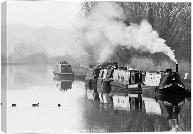 The Gloucester and Sharpness Canal Canvas Print by Steve Liptrot