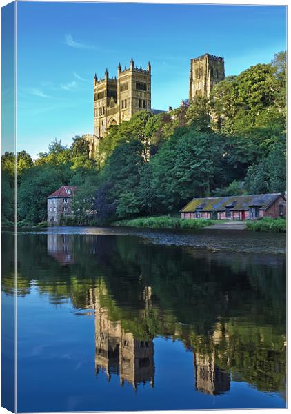 Durham Cathedral Canvas Print by Kevin Tate