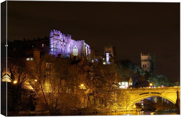 Durham Lumiere Canvas Print by Kevin Tate