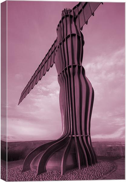 Angel Of the North Canvas Print by Kevin Tate