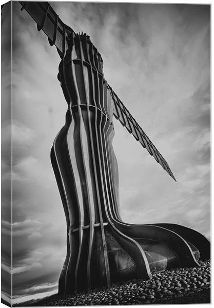 Angel Of the North Canvas Print by Kevin Tate