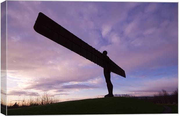 Angel Of the North Canvas Print by Kevin Tate