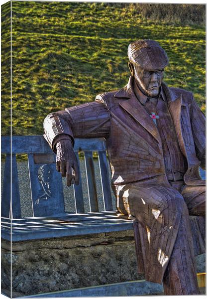 Freddie Gilroy and the Belsen Stragglers Canvas Print by Kevin Tate