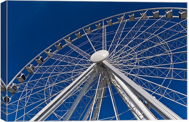 The Yorkshire Wheel Canvas Print by Kevin Tate