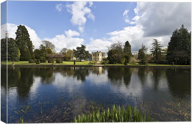 Thorp Perrow Lake Reflection Canvas Print by Kevin Tate