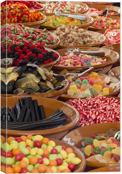 Sweets Gallore Canvas Print by Kevin Tate