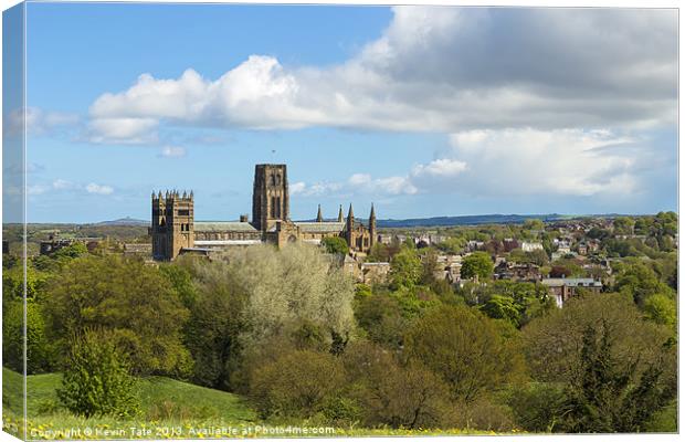 DurhamCathedral Canvas Print by Kevin Tate