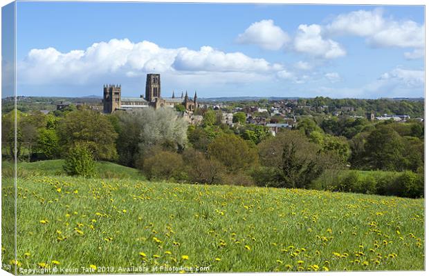DurhamCathedral Canvas Print by Kevin Tate