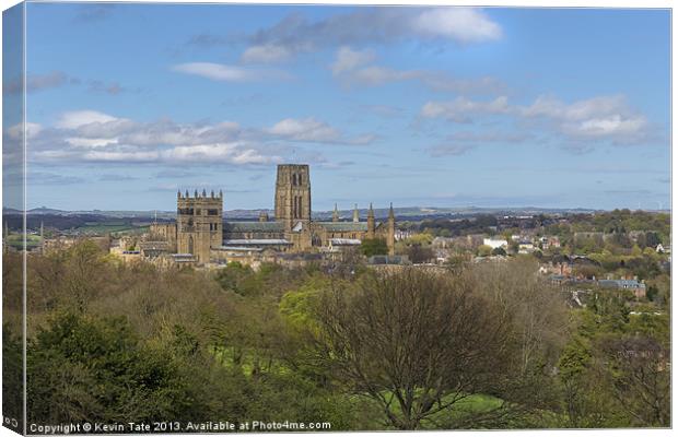 Durham Cathedral Canvas Print by Kevin Tate