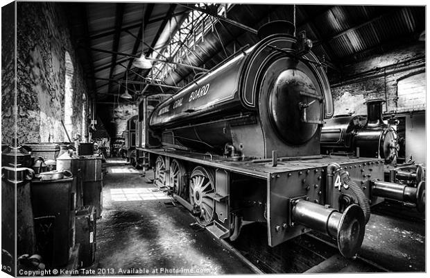 Steam Engine NCB No. 49 Canvas Print by Kevin Tate