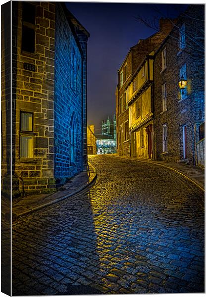 Owengate, Durham City Canvas Print by Kevin Tate