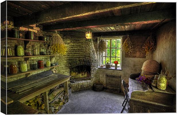 The Gardners Seed Room Canvas Print by Kevin Tate