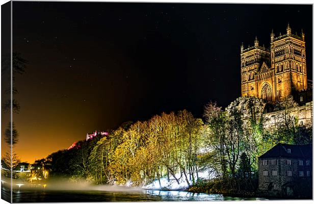 Durham lumiere riverside Canvas Print by Kevin Tate