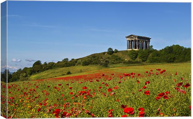 Penshaw Monument Canvas Print by Kevin Tate