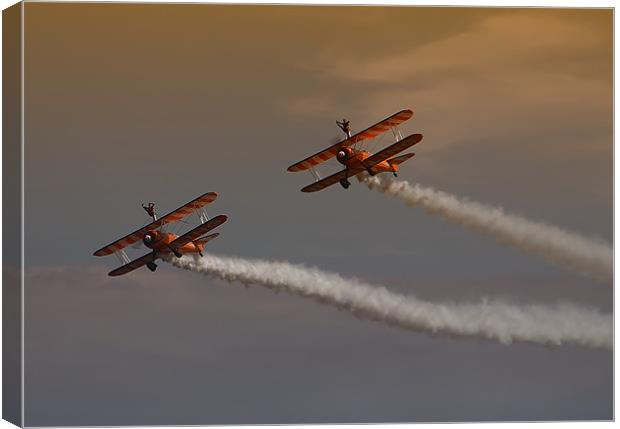 breitling wingwalkers Canvas Print by Northeast Images