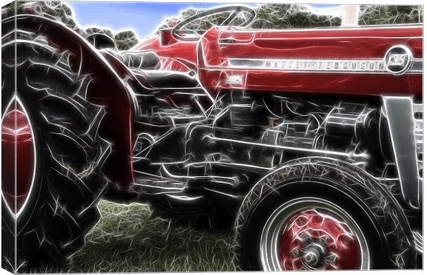 Tractor Canvas Print by Northeast Images